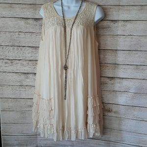 Paisley Vine Ruffled Tunic/Dress